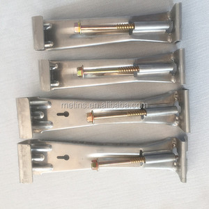 Colgador de canalón de lluvia de aluminio estilo K de tornillo rápido 5 ''6'' con soportes de estructura única de Clip - Product Image 4