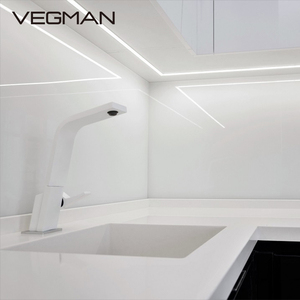 Italiano PVC armadi da <span class=keywords><strong>cucina</strong></span> parete personalizzata granito marmo laminato vetro lavello Backsplash nuovo compensato mobili per la <span class=keywords><strong>cucina</strong></span> - Product Image 5