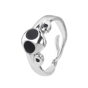 2 estilos, venta al por mayor, anillos de Anime, joyería <span class=keywords><strong>Hanako</strong></span> <span class=keywords><strong>Kun</strong></span>, anillos góticos, personaje de dibujos animados, aleación de Metal, anillos Fingel de diamantes - Product Image 4