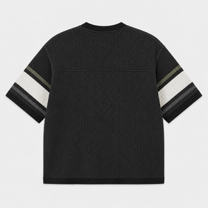 Suéter Personalizado de Invierno para Hombre, con Logotipo y Número Grabados en la Parte Delantera, Tejido ODM, 100% Algodón - Product Image 3