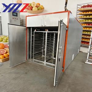 Déshydrateur alimentaire industriel commercial automatique en acier inoxydable 304, capacité 240 <span class=keywords><strong>kg</strong></span>, haute efficacité, <span class=keywords><strong>pompe</strong></span> à air chaud pour fruits - Product Image 1