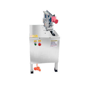 Cortadora de huesos comercial pequeña, automática, multifunción, de acero inoxidable, para cortar carne congelada, patas de cerdo, huesos de ternera y cordero. - Product Image 4