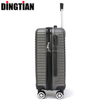 Ensemble de 4 valises rigides en ABS, légères, personnalisables, pour voyage, vente en gros Chine, usine de bagages