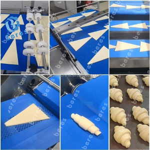 Nouvelle ligne de production automatique de croissants Beres, équipement complet de boulangerie, pour œufs, blé, maïs, longue durée de vie - Product Image 2