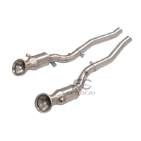 Collecteur d'échappement Downpipe 100/200/300CELL pour Ferrari F12 Berlinetta 812 GTS 6.3L 6.5L V12 2013+ en acier inoxydable pour amélioration de puissance de course