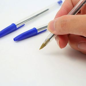 Budget-Friendly Brand Custom Logo Printed 1.0mm Writing Width <b>Plastic</b> Ballpoint Pen with Digital Printing for Office School Use - Product Image 3