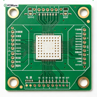PCB multicouche personnalisé Rogers RT/duroid 5880 de 0,787 mm avec liaison 6002 pour antenne radôme de défense aérospatiale