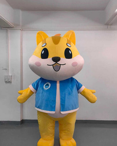 Costume da Mascotte Personalizzato UYEAH ODM MOQ 1Pc, Personaggio dei Cartoni Animati, Chipmunk Camminante, Costume da Mascotte per <span class=keywords><strong>Adulti</strong></span> - Product Image 2