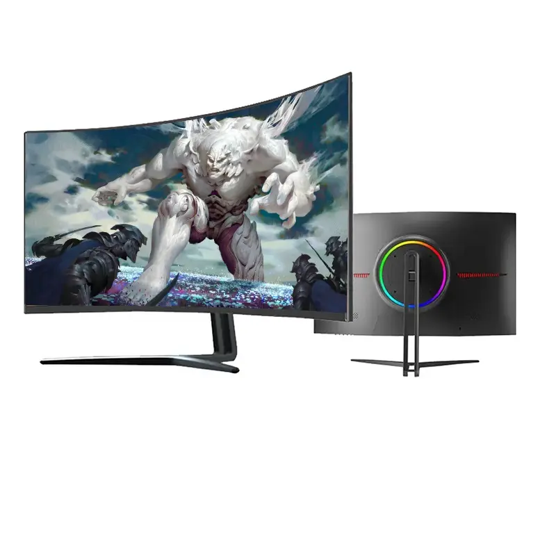 19/21/24/27/32/34 polegadas OEM ODM alta resolução IPS monitores PC LCD Gaming monitores