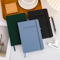 Carnet de notes en cuir de lin rigide B5 avec logo personnalisé, agenda A5, journal de gratitude, impression