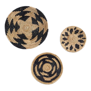 สติกเกอร์ติดผนัง3D ดีไซน์หมู่บ้านทำมือสินค้าขายดีกว่า2025ชิ้นวัสดุทำจากหวายใช้สำหรับตกแต่งบ้าน - Product Image 1