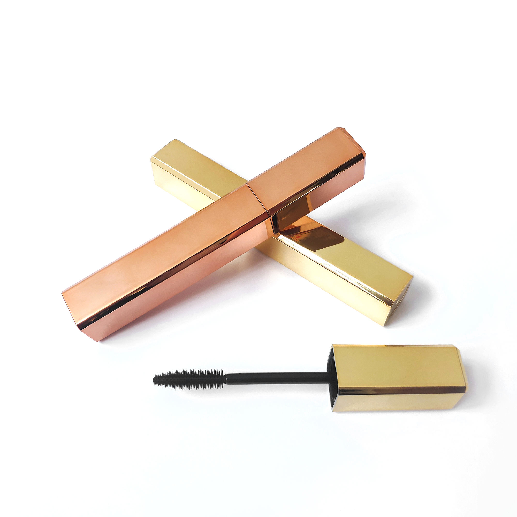 private label custom logo organic vegan Essence 3d 4d rose gold waterproof wands mascara tubes bottle with logo