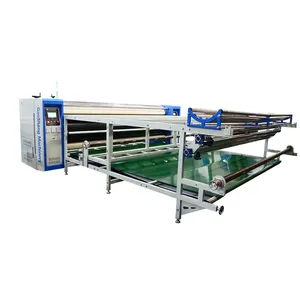 Nauwkeurige Lcd Bedieningspaneel Ontwerp Roll Thermische Roller Warmte Pers Sublimatie Machine Fabrikanten