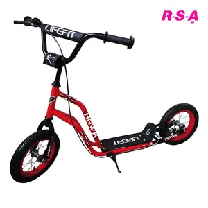 Sıcak satış ucuz fiyat çocuk ayak scooter çocuklar için paslanmaz çelik çerçeve bisiklet scooter moped bisiklet scooter ayak pedalları ile