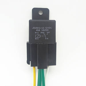 Base de Relé Automotriz 40A/80A - 12V 24V 36V 48V 60V 72V DC, 4/5 Pines, Impermeable, para Arnés de Cableado de Coche/Moto - Product Image 4