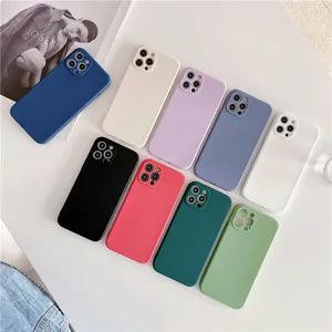 wholesale phones cases Fashion Anti-scratch Soft Cover TPU Phone case Colorful case phone cover for IP 11 /12 /13ProMax