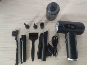Souffleur d'air électrique mini pour ordinateur, clavier, portable, rechargeable, pistolet dépoussiérant sans fil, air comprimé et aspirateur - Product Image 5