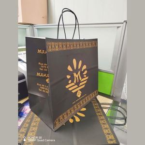 Bolsa de Papel Kraft con Asas para Compras, Regalos y Alimentos, Personalizada con Diseño Impreso - Product Image 4