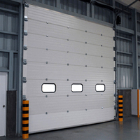 Moteur de porte de garage sectionnelle automatique avec construction en alliage d'aluminium, isolation thermique élevée, utilisation en salle de sport
