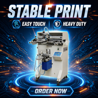 Impresora de Serigrafía Neumática Semiautomática de Alta Velocidad Howell para Tubos de 70 mm de Diámetro, Impresión Monocromática en Plástico/Vidrio/Papel