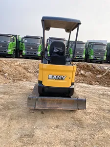 รถขุดไฮดรอลิกขนาดเล็ก รุ่นพรีเมียม SY16C อุปกรณ์ขุดเจาะขนาดกะทัดรัด สำหรับงานก่อสร้างที่อยู่อาศัยและจัดสวน - Product Image 2