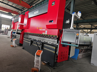 Prensa Plegadora CNC DA66T 250T 4000mm Electrohidráulica Servo para Procesamiento de Acero Inoxidable y Chapa Metálica
