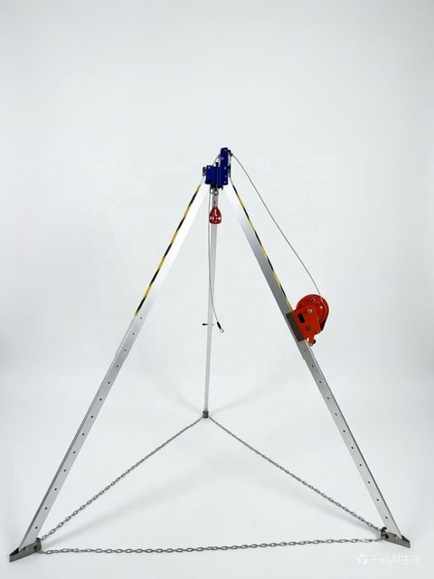 CE Aluminum Alloy Rescue Tripod Safety Equipment for Confined Space