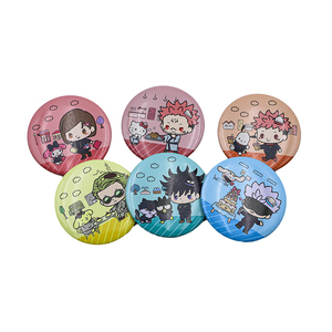 En gros, badges en fer blanc à motifs de dessins animés, anime, chats mignons, chiens, lapins, gâteaux, oiseaux, pour la création de badges - Product Image 2