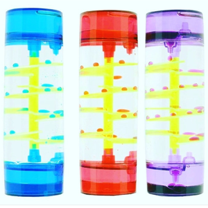 Minuteur à bulles liquides en <span class=keywords><strong>spirale</strong></span> en forme d'heure de prière OEM avec double roue, jouet sensoriel anti-stress pour enfants et adultes - Product Image 2