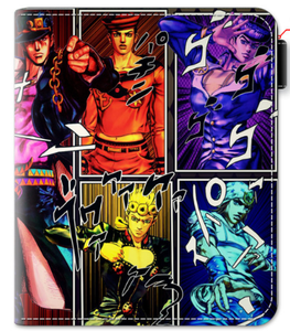 Cartera Corta de PU de Alta Calidad con Cierre, 9 Diseños, para los Fans del Anime JoJo's Bizarre Adventure, como Regalo - Product Image 2