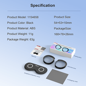 Protectores de <span class=keywords><strong>Lentes</strong></span> de Alta Definición Resistentes a los Arañazos y con Bloqueo de Luz Azul para <span class=keywords><strong>Oculus</strong></span> Quest 2 y para Meta Quest 3s (ABS y Resina) - Product Image 6