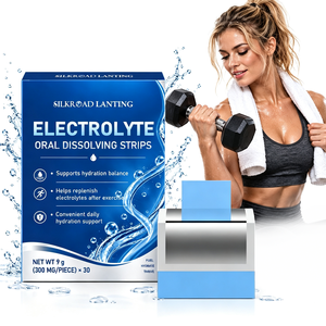 Bandes électrolytiques orales OEM à dissolution rapide pour l'hydratation et le soutien énergétique - Product Image 1