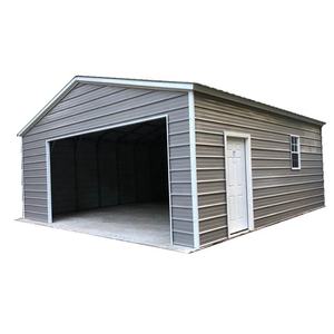 Trung Quốc đúc sẵn Trọng lượng nhẹ kết cấu thép kim loại đôi rộng carport xe nơi trú ẩn nhà để xe - Product Image 5