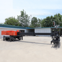 Machine de nivellement laser vibratoire auto-nivelante pour sols en béton, haute efficacité, avec moteur Yanmar et pompe de 35,5 kW