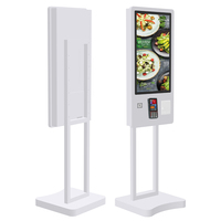 Mesin Kios layanan mandiri mesin Pos layar sentuh pembayaran Restoran mesin kios dengan NFC QR kode pemindai printer
