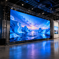 Écran LED numérique modulaire portable et enroulable pour les expositions, la location de scènes et les événements