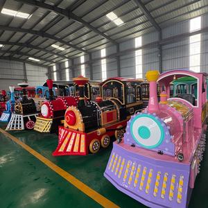 Mini-train électrique sans rails pour enfants, jeux amusants pour enfants dans les centres commerciaux et parcs d'attractions, en promotion - Product Image 2