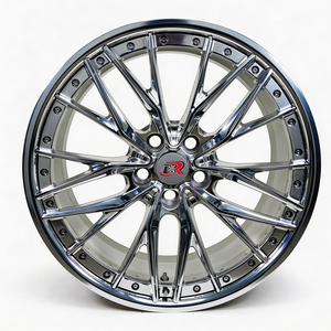 Rines Forjados Personalizados de 2 Piezas y 5 Birlos de 15, <span class=keywords><strong>16</strong></span>, 17, 18 Pulgadas, 5x139.7, 5x120, 5x112, 4x100, 5x114.3, de Aleación con Malla de <span class=keywords><strong>9</strong></span> Radios para BMW - Product Image 4