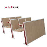 Bureau d'école et chaise auditorium chaise métal ferme salle de classe formation Tables pliables mobilier scolaire étudiant bureau et chaise ensemble