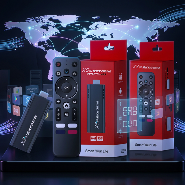 Factory XS97 STICK GEN2 TV Stick 4K Android 12 Atv H618 2GB RAM 8GB 16GB ROM Dual Wifi BT Smart Fire TV Stick Custom Launcher