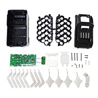 Caja de plástico para 10 baterías de iones de litio 21700 con placa de circuito de carga PCB para carcasas MAK 40V Lithium BL4040 BL4025 BL4080