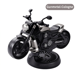 Diffuseur d'air multifonctionnel en alliage pour moto, style moderne, avec moteur électrique, jouet décoratif rotatif pour voiture - Product Image 3