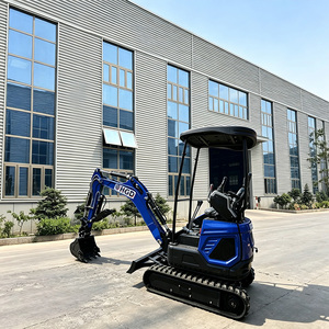 Mini-excavatrice de 1,5 tonne, petite pelle hydraulique sur chenilles pour le creusement de fossés et l'installation de pipelines - Product Image 4