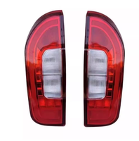 Conjunto de Luzes Traseiras para Caminhonete Foton Tuoluozhe Yutu 8/9, Luzes de Freio Esquerda e Direita, Tampa da Luz Traseira