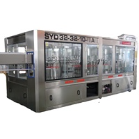 Nouvelle conception, machine de remplissage automatique de boissons à haute précision 16000 BPH avec engrenage pour la production de bouteilles en plastique/verre, en vente