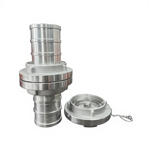 Raccordo Rapido di Sicurezza in Alluminio e Acciaio Inox per Manichette Antincendio, Connettore a Sgancio Rapido, Accessori per Tubi, Forniture Antincendio 16 Bar - Product Image 1