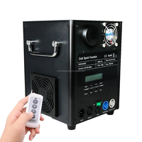 Vente flash Pincheng PC-HHJ650 650W Machine à pulvérisation de fleurs électroniques de scène à télécommande DMX Mariages Étincelles électriques Glace sèche