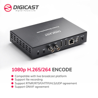 DMB-8900AU Plus 2 Canaux NDI 4K HEVC Streaming Codeur SDI SRT Codeur Décodeur IPTV H.265 HD UHD Encodeurs USB Vidéo D'enregistrement