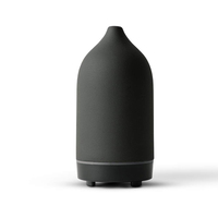 Humidificateur d'intérieur 100ML Aroma Diffuseur d'huiles essentielles ultrasonique électrique en céramique ultrasonique