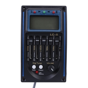 Lc- 5 Eq vente en gros système d'égaliseur 5 bandes micro pour guitare acoustique <span class=keywords><strong>Emg</strong></span> avec accordeur - Product Image 1